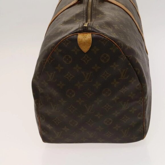 LOUIS VUITTON Monogram Keepall 55 Boston Bag - Picture 4 of 15